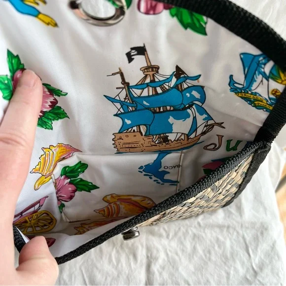 Ruth Smith / Handwoven Straw Clutch / Staniel Cay, Bahamas - Picture 5 of 8